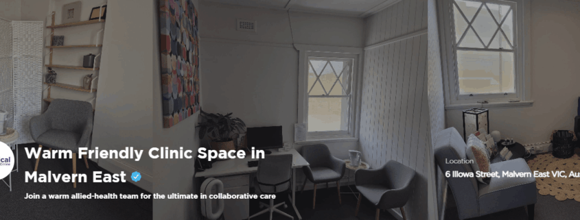 Darling Corner Osteopathy Room to Rent Post Banner
